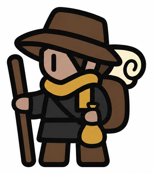 Caravan Leader — Legend of Hexdom 2 character illustration.
