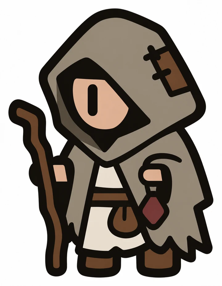 Exile — Legend of Hexdom 2 character illustration.