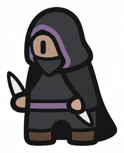 Hex Blade — Legend of Hexdom 2 character illustration.
