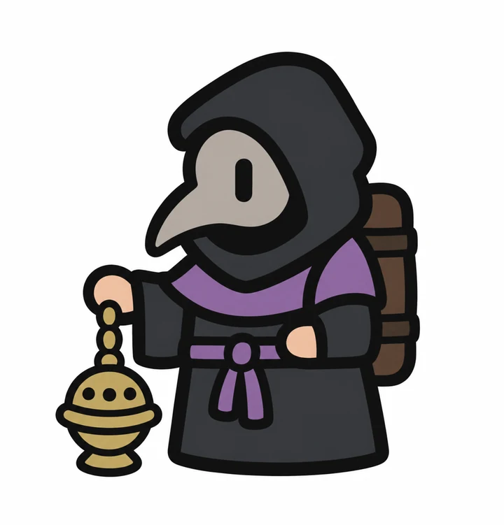 Plague Spreader — Legend of Hexdom 2 character illustration.