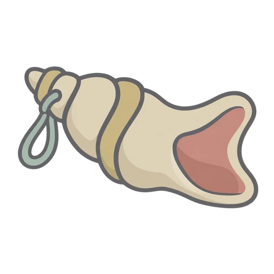 Tidecaller’s Conch, a Sunken Realm Gift illustration.